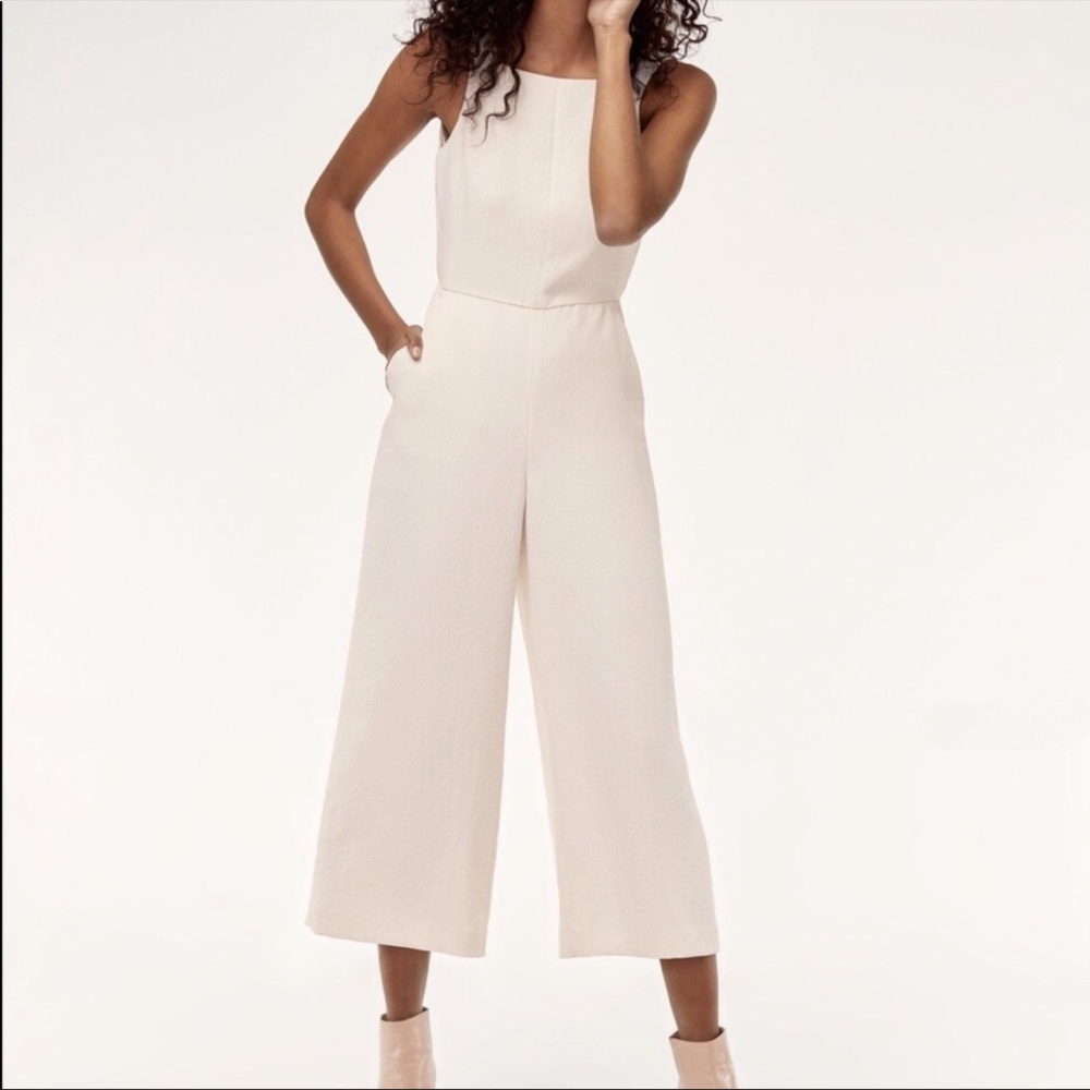 Aritzia Wilfred Ecoulement Tie-back Jumpsuit